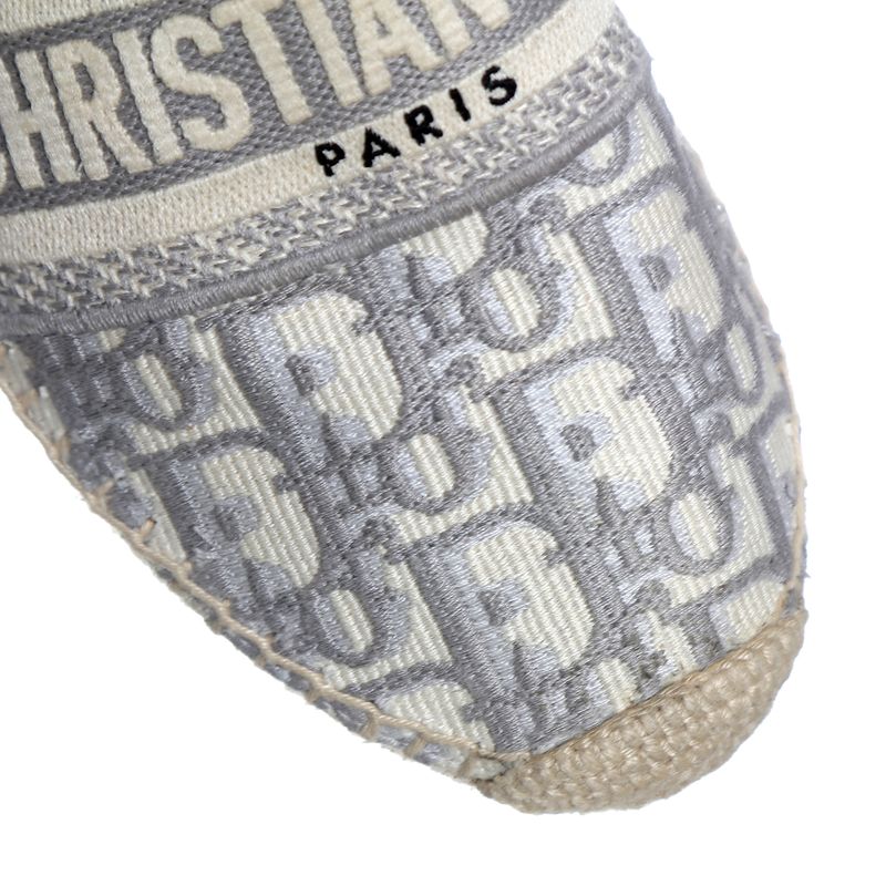 Espadrille-Christian-Dior-Granville-Cinza