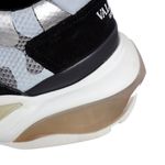 Tenis-Valentino-Garavani-Cinza-e-Preto-