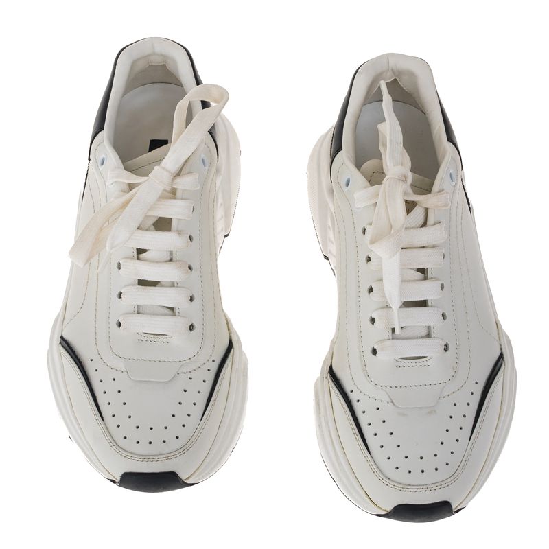 Tenis-Dolce---Gabbana-Daymaster-Couro-Branco