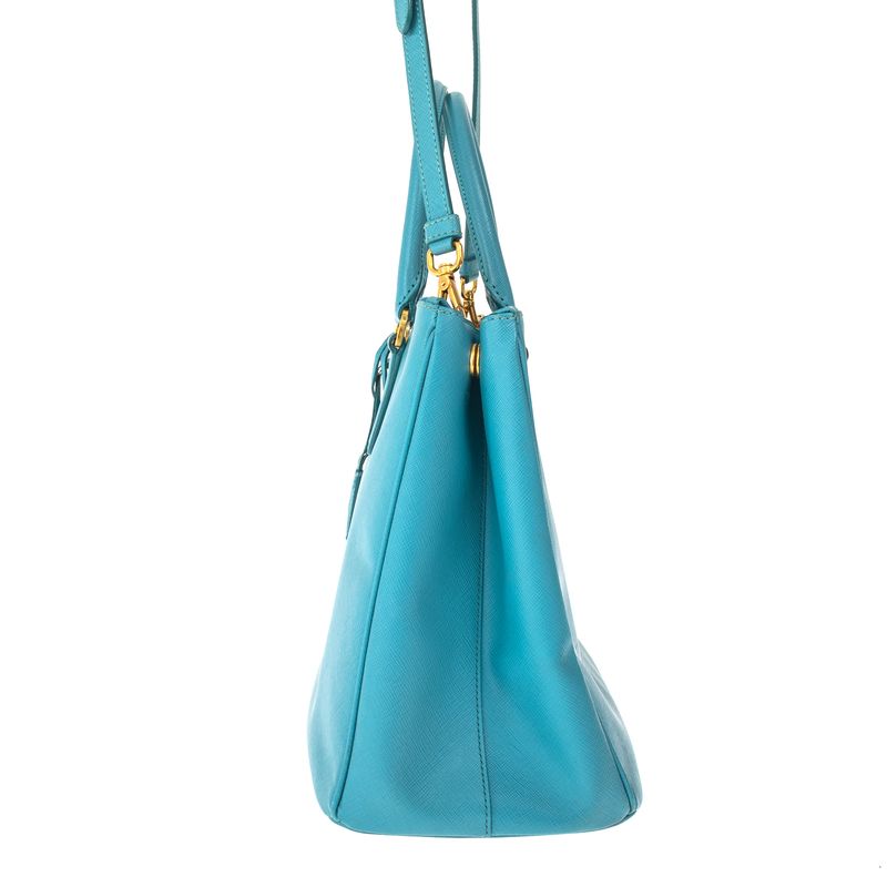 Bolsa-Prada-Galleria-Saffiano-Azul-Turquesa