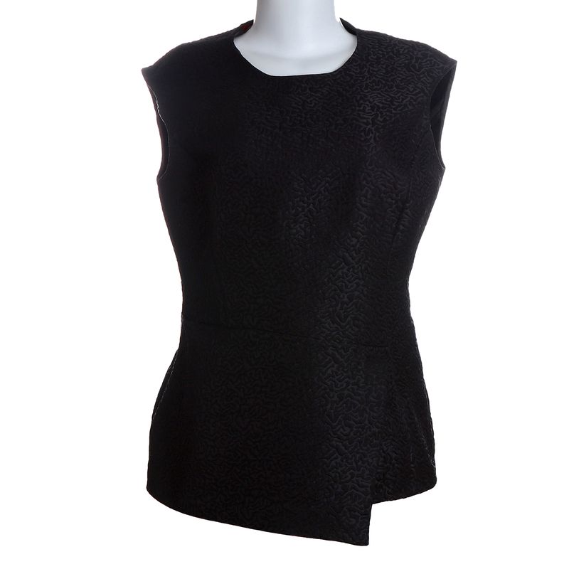 Conjunto-Carolina-Herrera-Texturizado-Preto-