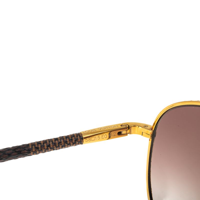 Oculos-Louis-Vuitton-Conspiration-Pilote-Dourado