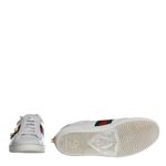 Tenis-Gucci-Couro-Branco-e-Faixa-Web-