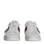 Tenis-Gucci-Couro-Branco-e-Faixa-Web-