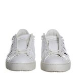 Tenis-Valentino-Garavani-Couro-Branco-e-Metalizado-