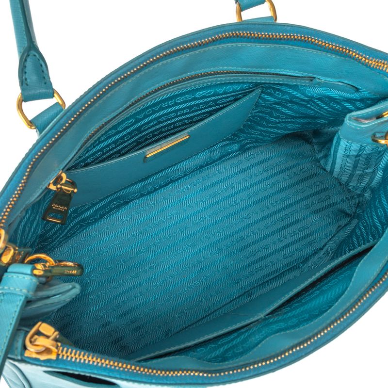 Bolsa-Prada-Galleria-Saffiano-Azul-Turquesa