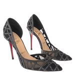 77127-Scarpin-Christian-Louboutin-Tela-e-Couro-Preto-verso