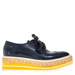 Sapato-Prada-Oxford-Plataforma-Verniz-Marinho
