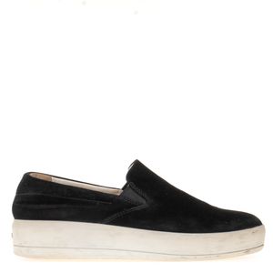Sapato Prada Slip On Camurça Preto