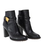 Bota-Valentino-Garavani-Fivela-Unicornio-Couro-Preta