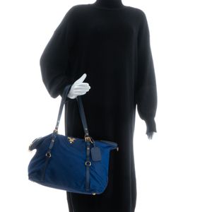 Bolsa Prada Nylon Azul
