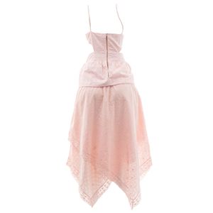 Vestido Paula Raia Renda Rosa