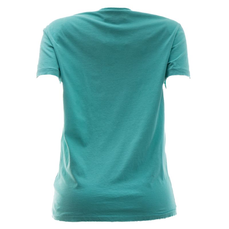 Camiseta-Burberry-Algodao-Verde-Agua