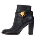 Bota-Valentino-Garavani-Fivela-Unicornio-Couro-Preta