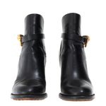 Bota-Valentino-Garavani-Fivela-Unicornio-Couro-Preta