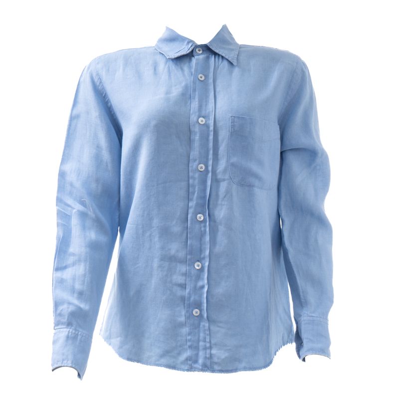 Camisa-Vilebrequin-Linho-Azul