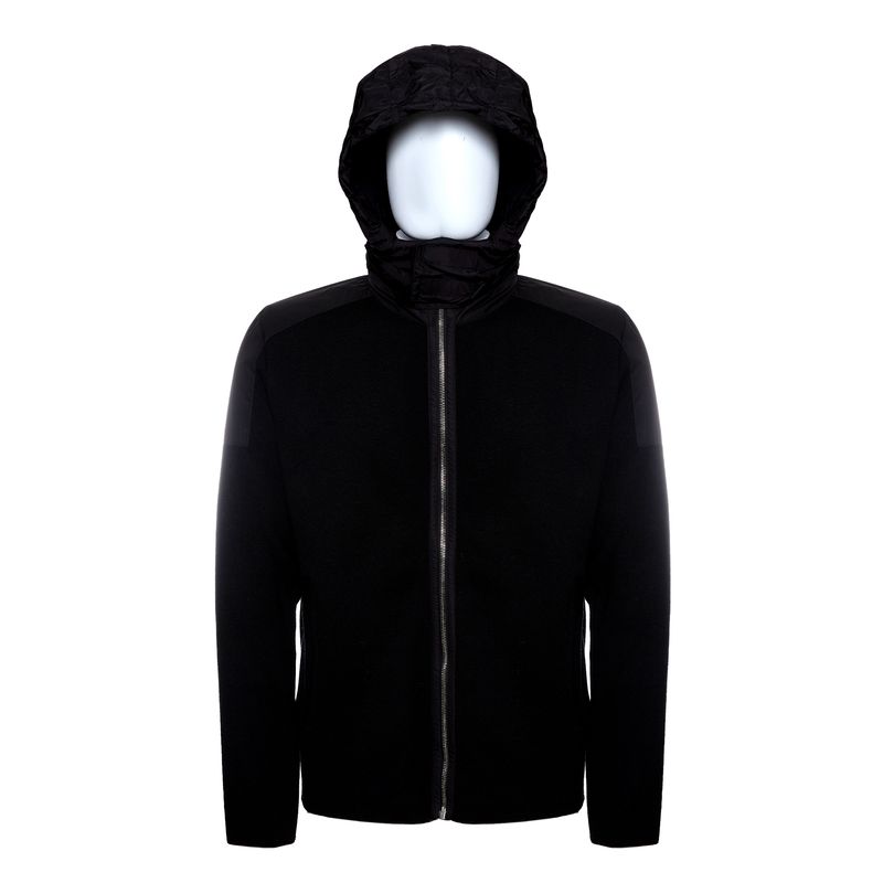 Casaco-Prada-Tecido-e-Nylon-Preto-