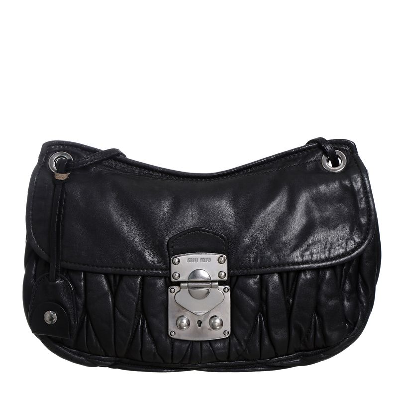 Bolsa-Miu-Miu-Coffer-Chain-Preta