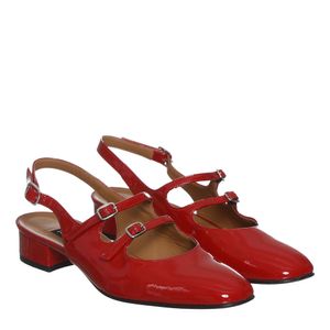 Sapato Carel Mary Jane Verniz Vermelho