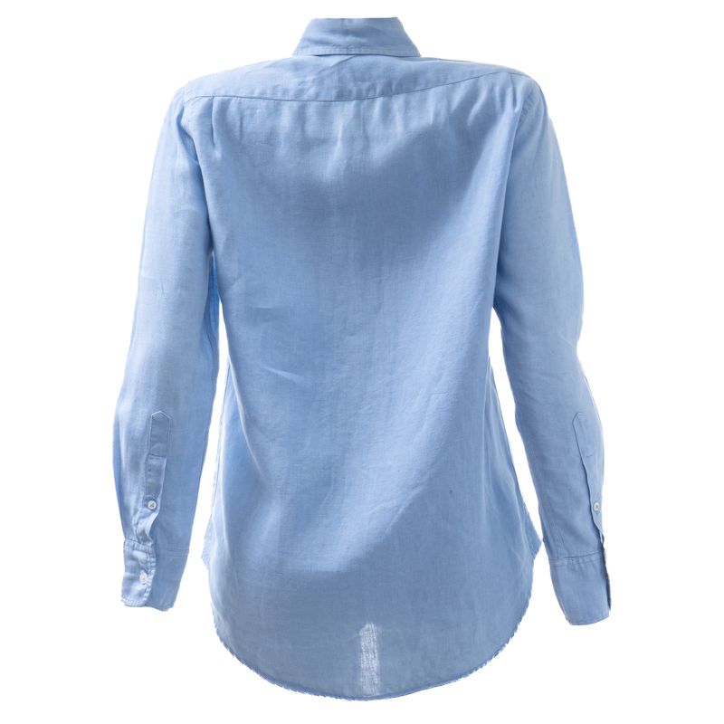Camisa-Vilebrequin-Linho-Azul