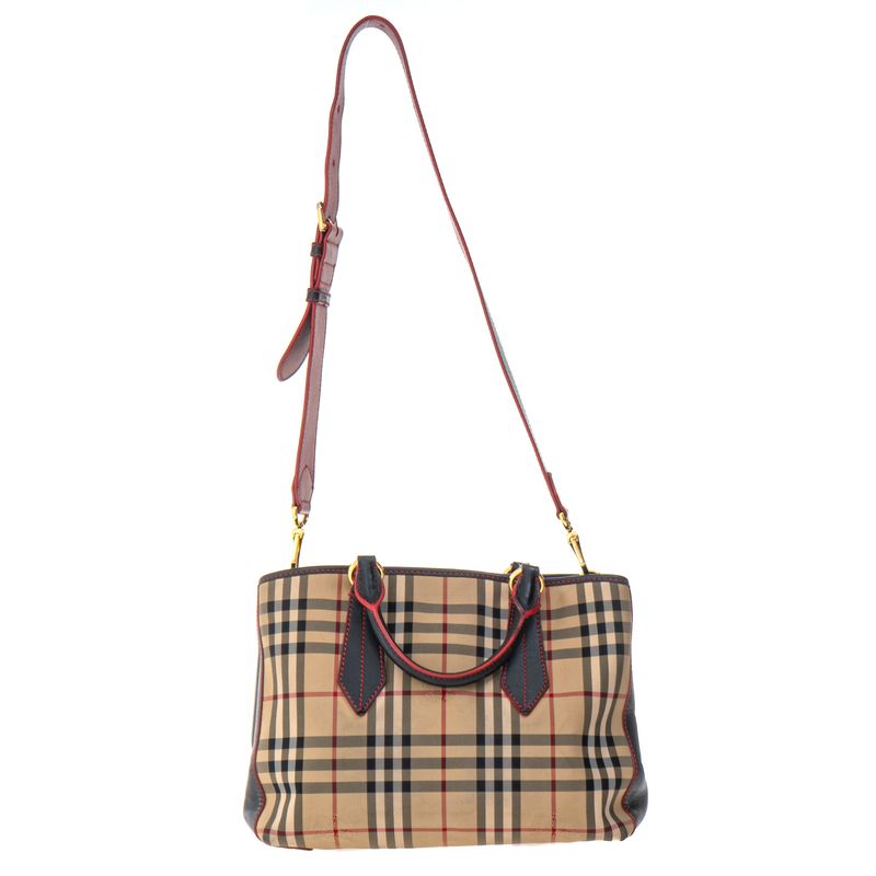 Bolsa-Burberry-Ballingdon-Tote-Horseferry-Check