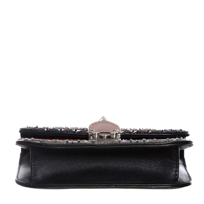 Bolsa-Valentino-Glam-Lock-Bordada-Colorida-