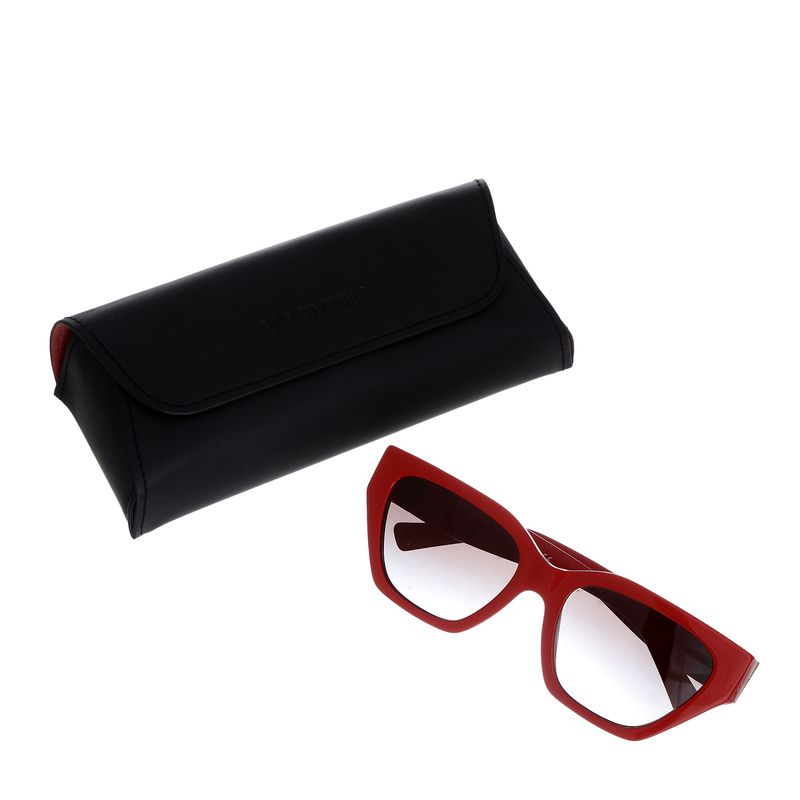 Oculos-Valentino-Garavani-Acetato-Vermelho-