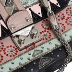 Bolsa-Valentino-Glam-Lock-Bordada-Colorida-