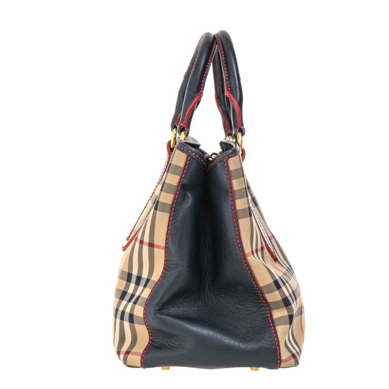 Bolsa-Burberry-Ballingdon-Tote-Horseferry-Check