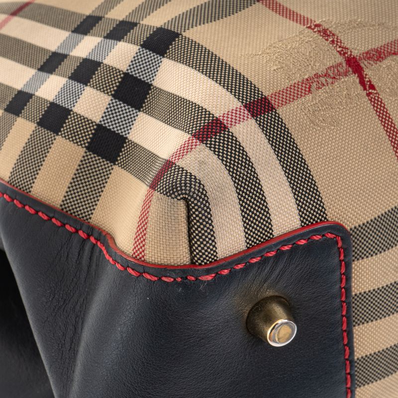 Bolsa-Burberry-Ballingdon-Tote-Horseferry-Check