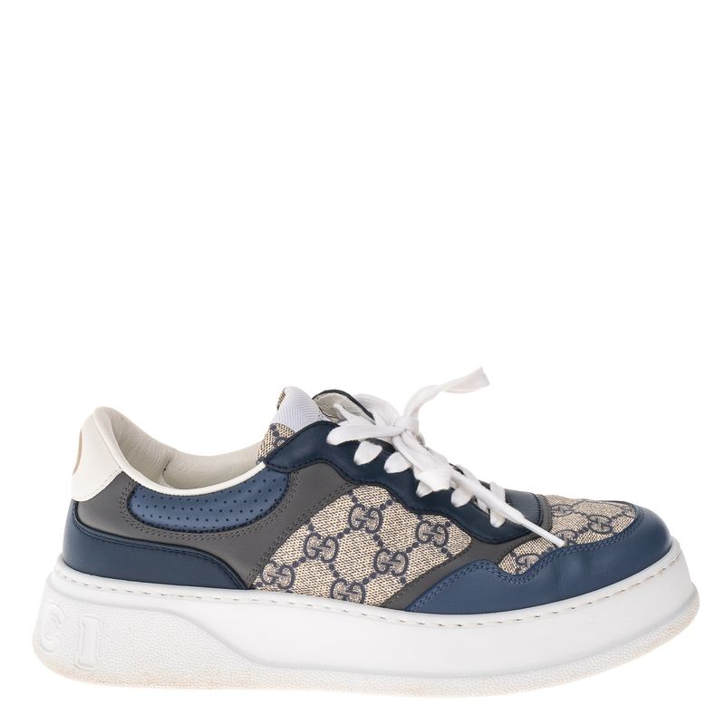 Tenis-Gucci-GG-Supreme-Marinho