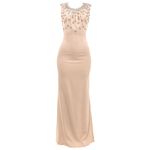 Vestido-Dolce---Gabbana-Longo-Bordado-Bege