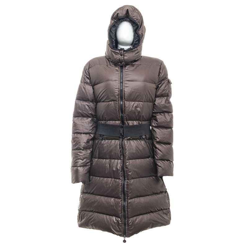 Casaco-Moncler-Matelasse-Marrom