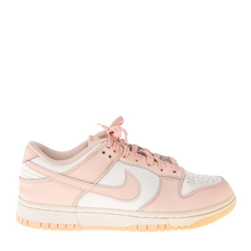 Tenis-Nike-Dunk-Low-Branco-e-Rosa