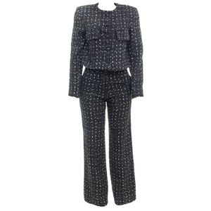 Conjunto Amissima Tweed Preto