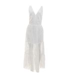 Vestido-Mixed-Longo-Branco