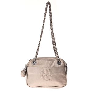 Bolsa Tory Burch Couro Metalizado
