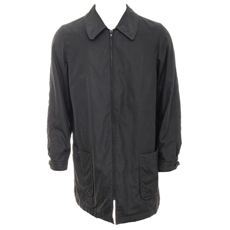 Casaco-Burberry-Vintage-Impermeavel-Preto