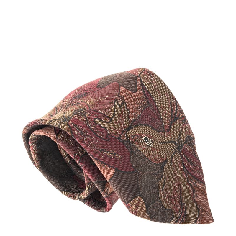 Gravata-Christian-Dior-Jacquard-Floral