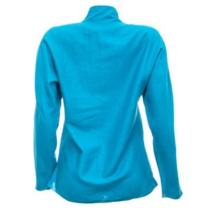 Blusa Cris Barros Himani Linho Azul
