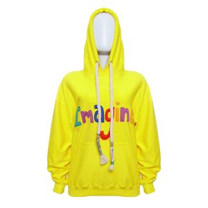 Casaco Mira Mikati Moletom Imagine Amarelo