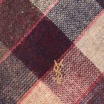 Gravata-Yves-Saint-Laurent-Vintage-Xadrez
