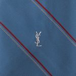 Gravata-Yves-Saint-Laurent-Vintage-Azul-e-Vermelha