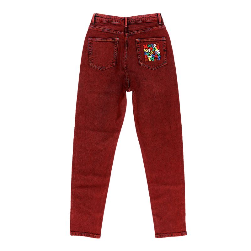 Calca-Missoni-Jeans-Vermelha