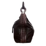 Bolsa-Giorgio-Armani-Couro-Exotico-Marrom