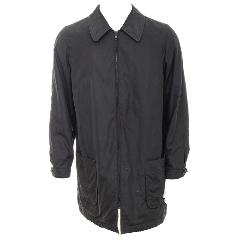 Casaco-Burberry-Vintage-Impermeavel-Preto