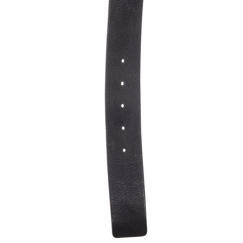 Cinto-Gucci-GG-Interlocking-Couro-e-Fivela-Pretos