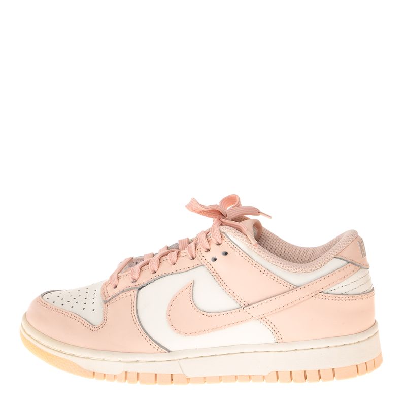 Tenis-Nike-Dunk-Low-Branco-e-Rosa