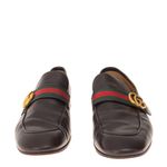 Sapato-Gucci-Mocassim-Web-Marrom