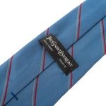 Gravata-Yves-Saint-Laurent-Vintage-Azul-e-Vermelha